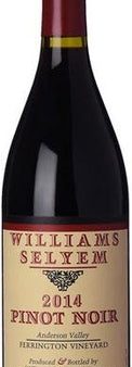 Williams Selyem Pinot Noir Ferrington Vineyard 2014 Online Sale