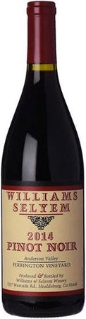 Williams Selyem Pinot Noir Ferrington Vineyard 2014 Online Sale