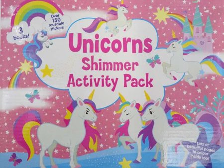 Unicorn Shimmer Activity Pack Sale