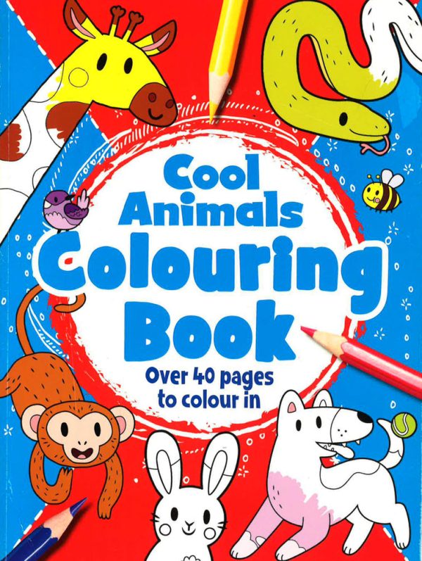 Cool Animals Colouring Book Discount