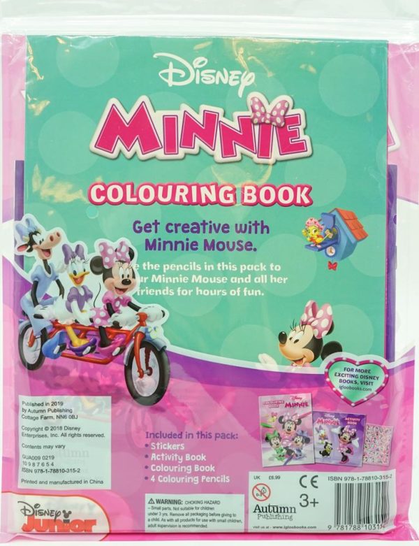 2-In-1 Activity Bag Disney: Disney Junior Minnie: Activity Pack For Sale