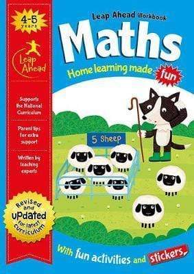 Leap Ahead Workbook: Maths Home Learning Made Fun (Age 4-5) Sale