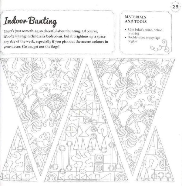 The Vintage Colouring And Craft Book For Cheap