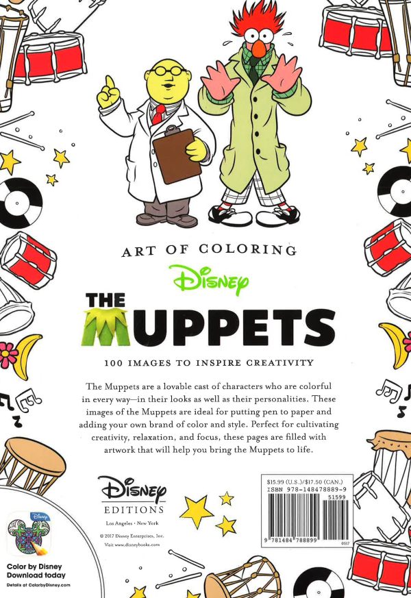 Art Of Coloring: Muppets: 100 Images To Inspire Creativity Online Sale